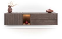 TV-meubel TRENTON - Donker eikenfineer XOO 52282CLA