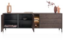 Dressoir TRENTON - Donker eikenfineer XOO 52278-CLA