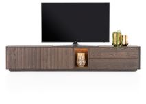 Tv-meubel TRENTON - Donker eikenfineer XOO 52280-CLA