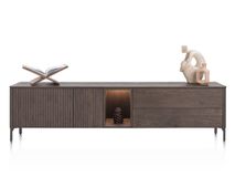Tv-meubel TRENTON - Donker eikenfineer XOO 52281-CLA