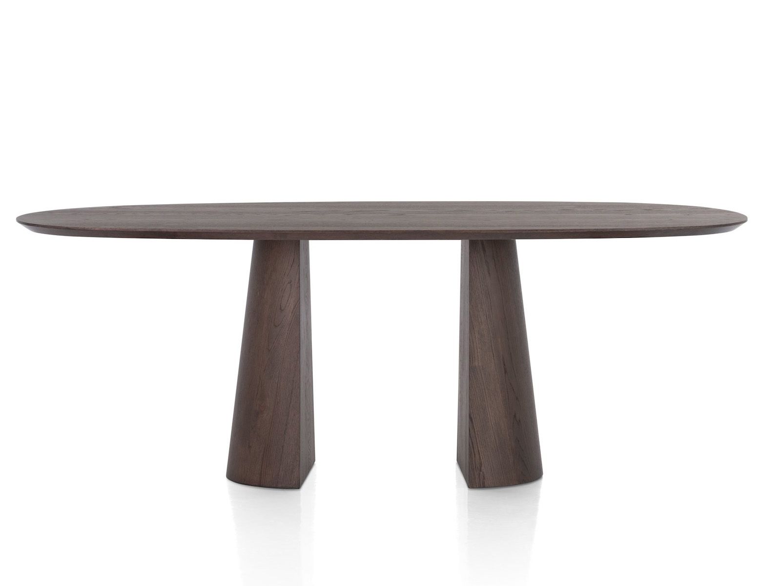 Eetkamertafel TRENTON - Donker eikenfineer XOO 52290-CLA