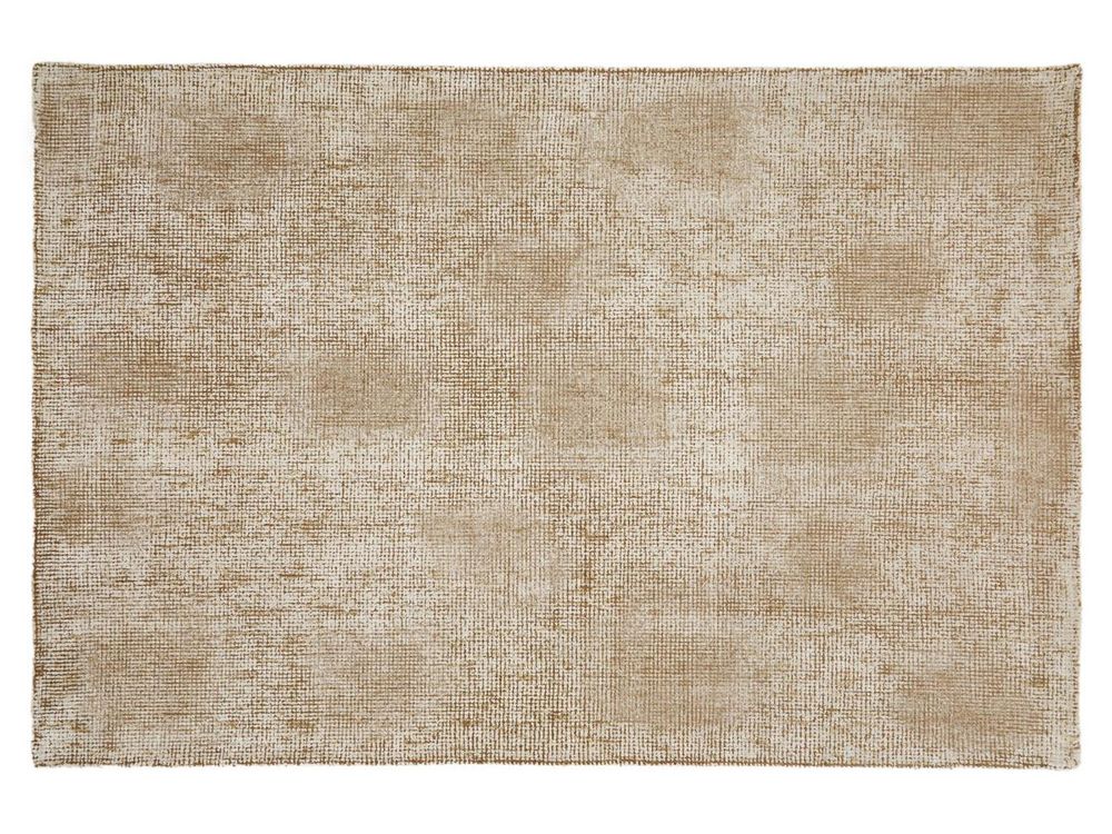 Tapijt SUSI - Wol / Bamboe-viscose Bruin KAV X0100181JJ81