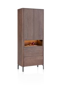 Bergkast TRENTON - Donker eikenfineer XOO 52294-CLA