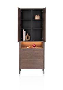 Bergkast TRENTON - Donker eikenfineer XOO 52294-CLA