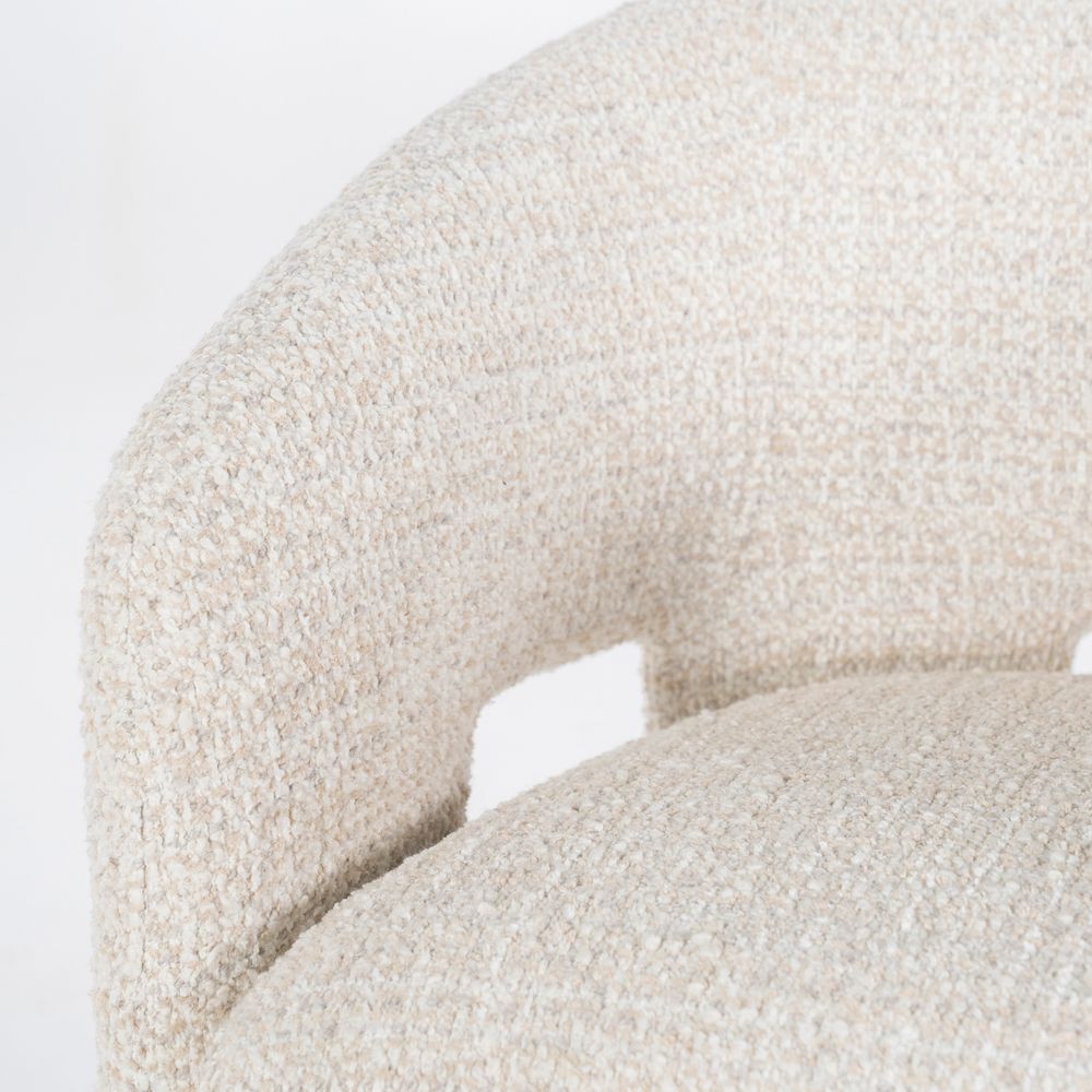 Eetkamerstoel HAMILTON - Taupe ELO 96243