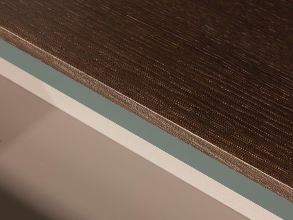 Nachttafel NIGHT - Walnoot/Grijs-groen NVM-36-004-355N01