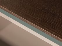 Nachttafel NIGHT - Walnoot/Grijs-groen NVM-36-004-355N01