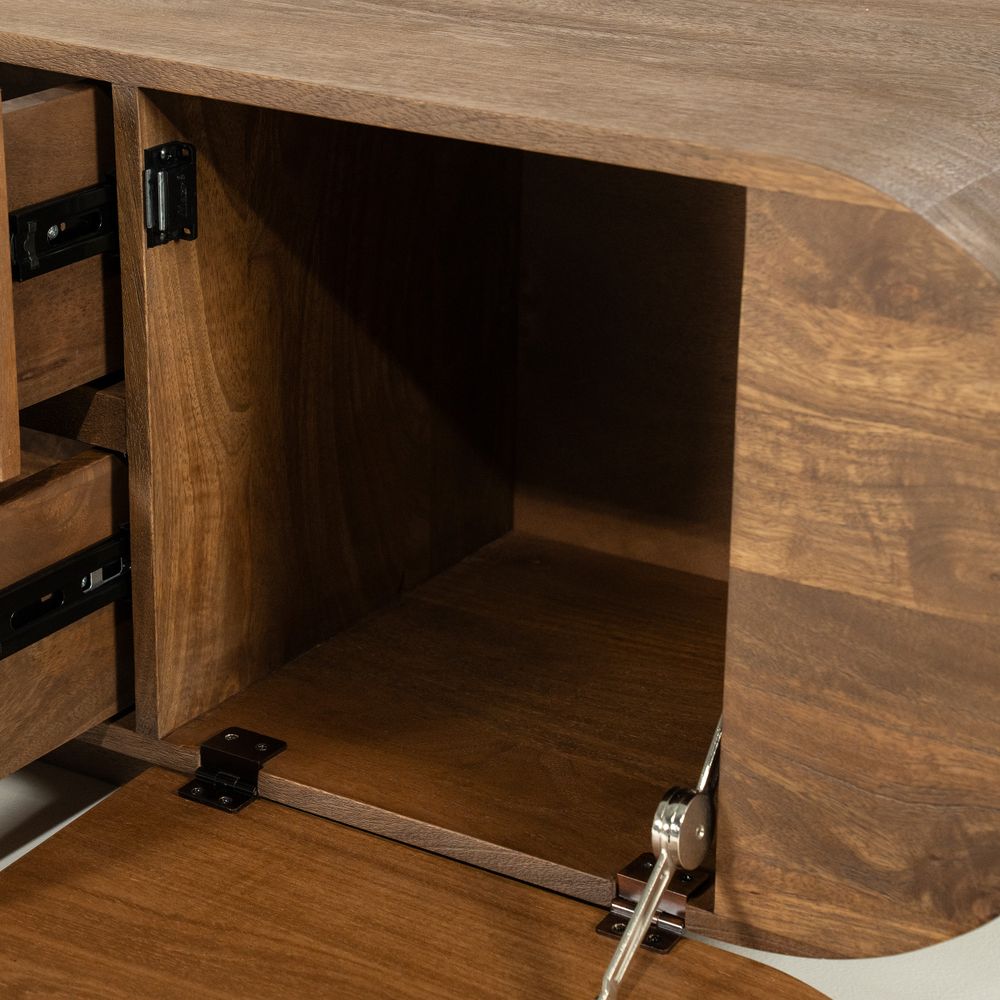 Tv-meubel KING - Mangohout ELO 96423