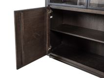 Vitrinekast met spots ZEN - Espresso FDF-15-000287