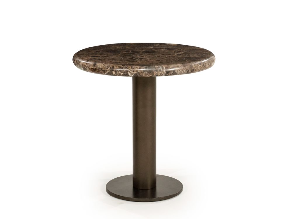 Bijzettafel LUIGI - Bruin Marmer ELO 96512