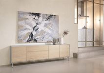 Eetkamerset NIORA - Eikenfineer / Silk Grey C-XOO NIORA-NAT