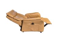 Elektrische relaxfauteuil MOVE - Honing leder HKL AP22065 RXE2MEH-L58VH