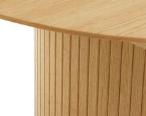 Uitschuifbare eetkamertafel NOLA - Smoked oak UNI-5-000042