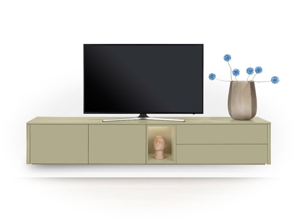 Tv-meubel TRENTINO - Olijfgroen XOO 52400OLI