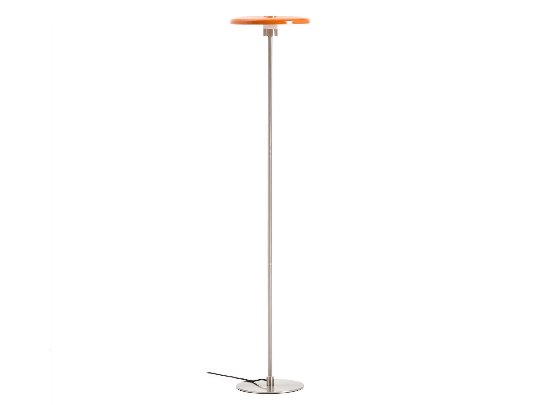 Staande lamp NUVIRA - oranje lampenkap