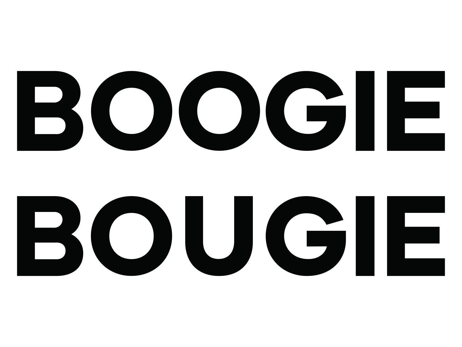 Logo van merk Boogie Bougie