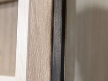 Vitrinekast YORK - Lariks / Crystal oak light MBR YO WV1-K499