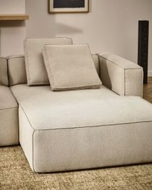 Hoekzetel met slaapfunctie MARELA - Beige KAV S85342BK12