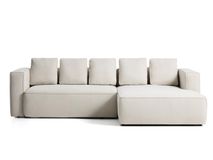 Hoekzetel met slaapfunctie MARELA - Beige KAV S85342BK12