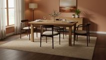 Set van 4 eetkamerstoelen EDO - Brown ash C-TOO-3-SET1
