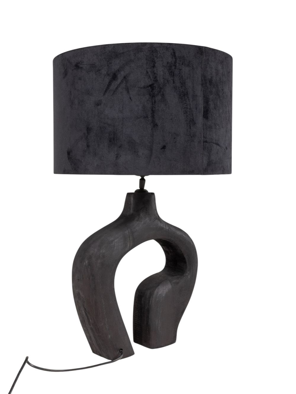 Lampenvoet SALERNO - Zwart VDV TL SALERNO-M-BL