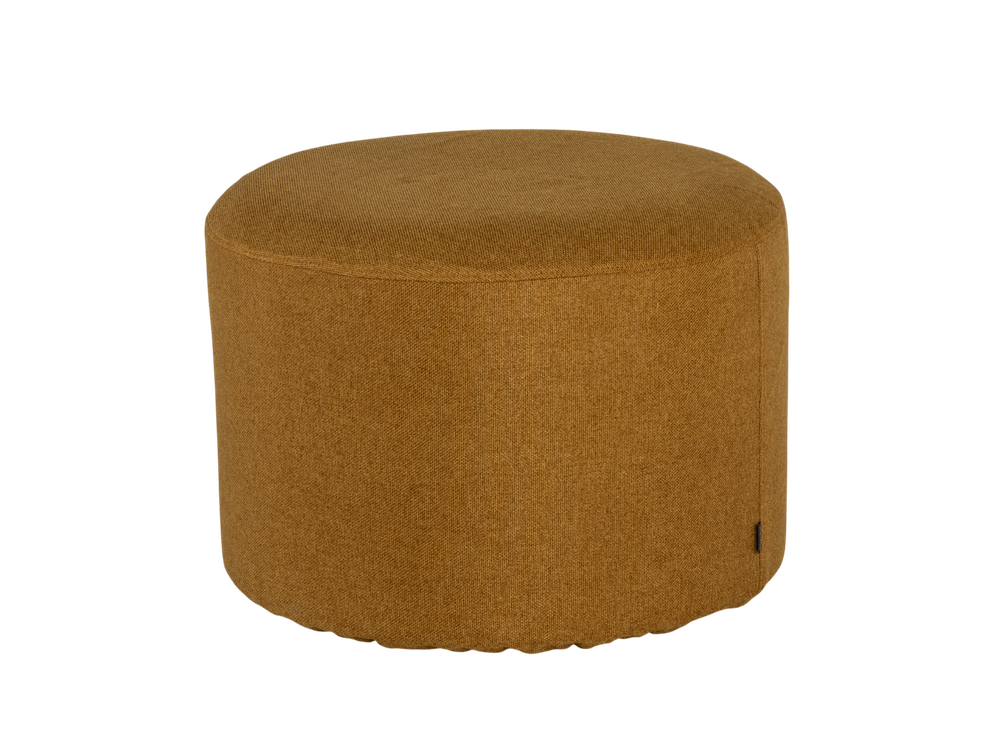 Poef met afneembare hoes KAELI - Austin Mustard KAV S84081PERA