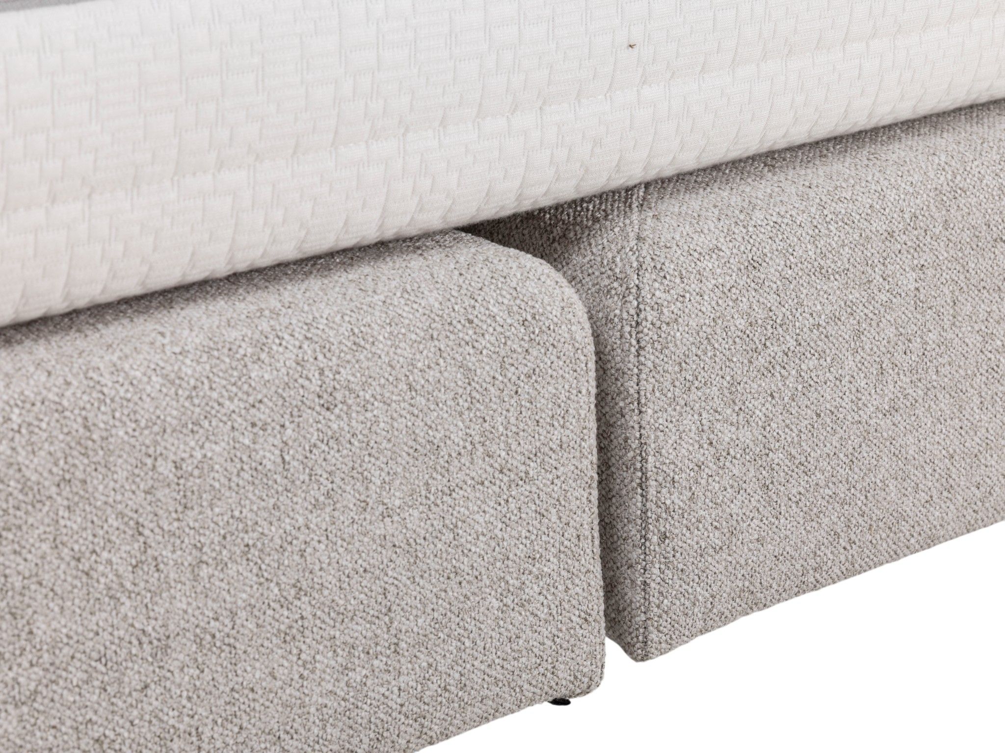 Boxspring SALLY - Lichtgrijs