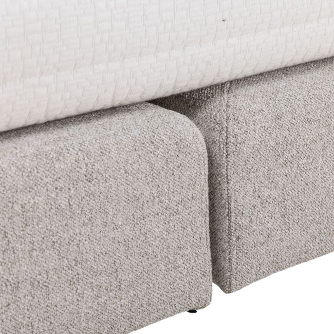 Boxspring SALLY - Lichtgrijs