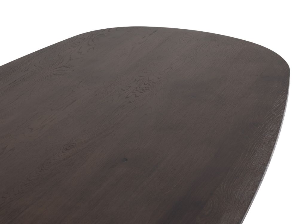 Eetkamertafel TAVARO - Donker eiken C-KOM-909-746