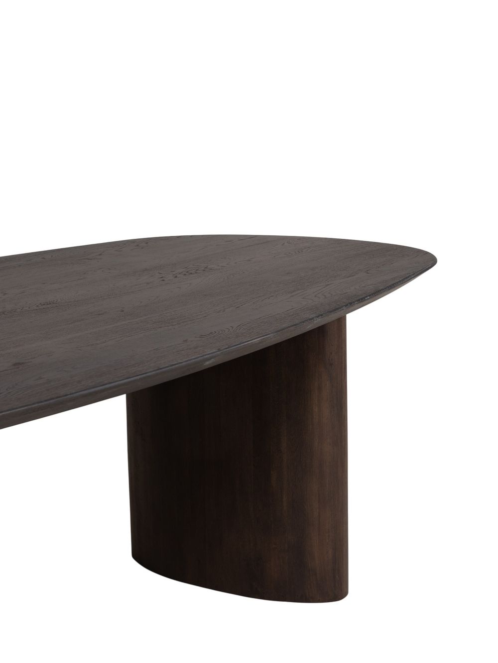 Eetkamertafel TAVARO - Donker eiken C-KOM-909-746