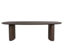 Eetkamertafel TAVARO - Donker eiken C-KOM-909-746