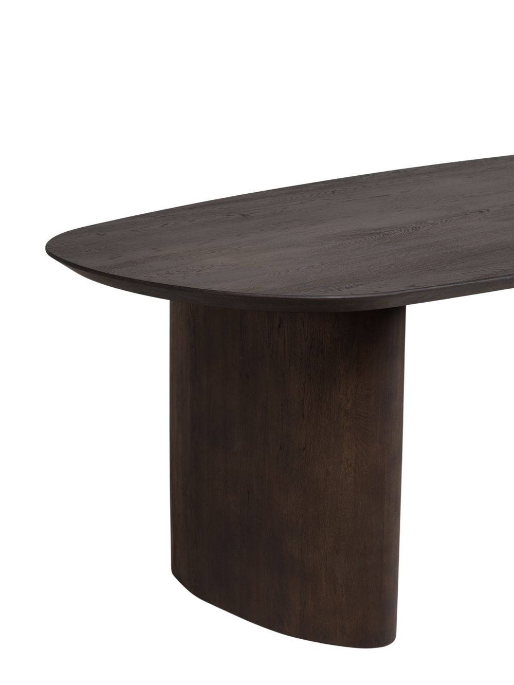 Eetkamertafel TAVARO - Donker eiken C-KOM-909-746