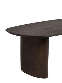 Eetkamertafel TAVARO - Donker eiken C-KOM-909-746