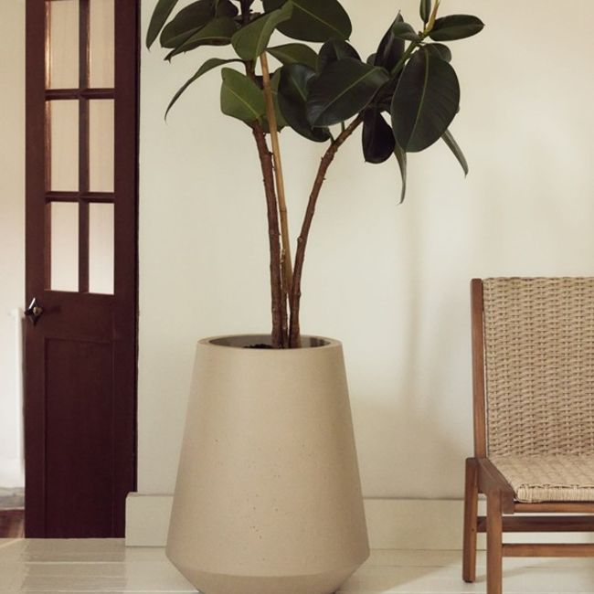 Bloempot CALUN - Beige
