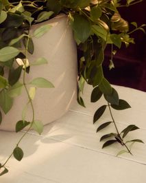 Bloempot CALUN - Beige KAV D00164PR39