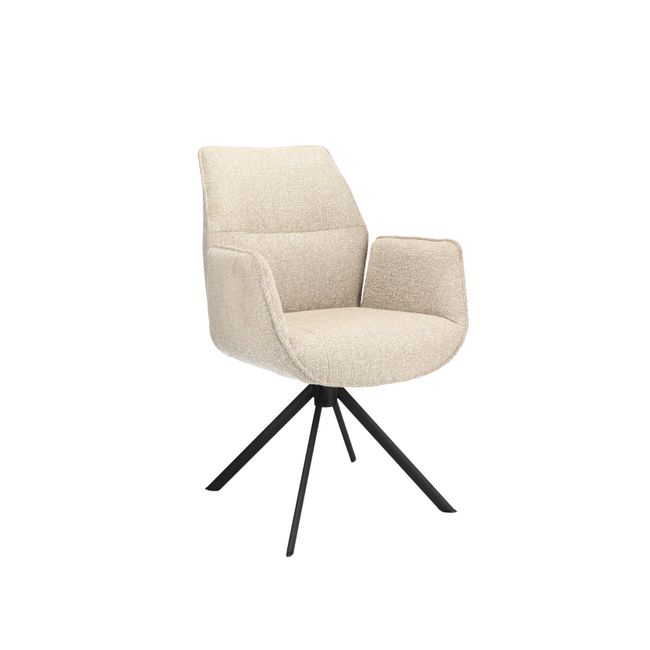 Draaibare armstoel LUMI - Beige
