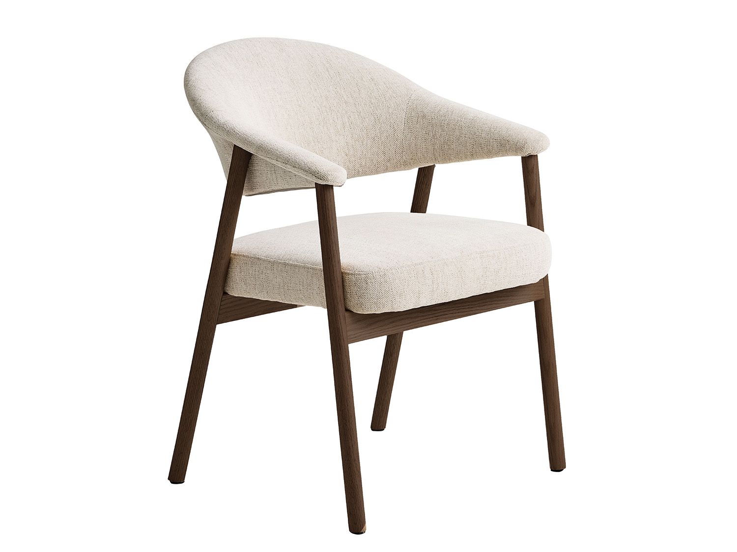 Armstoel ELK - Crème / Smoked Oak UNI-12-000001