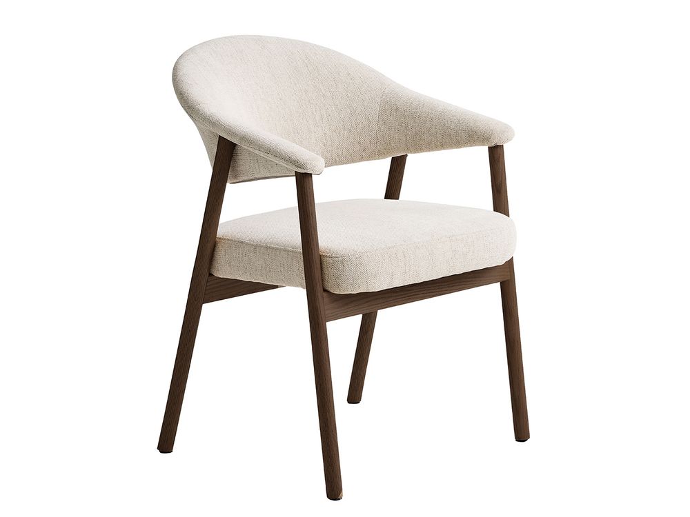 Armstoel ELK - Crème / Smoked Oak UNI-12-000001