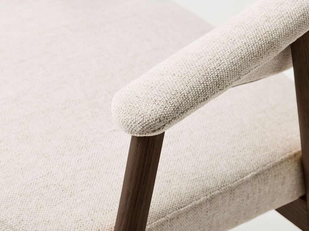 Armstoel ELK - Crème / Smoked Oak UNI-12-000001