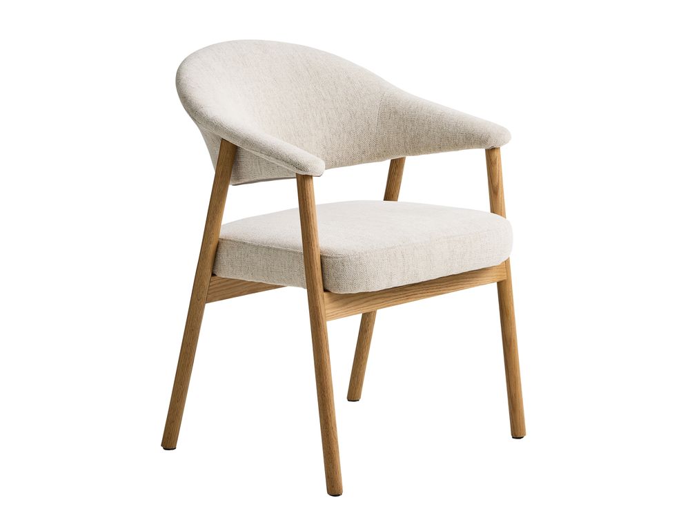 Armstoel ELK - Crème / Smoked Oak UNI-12-000002