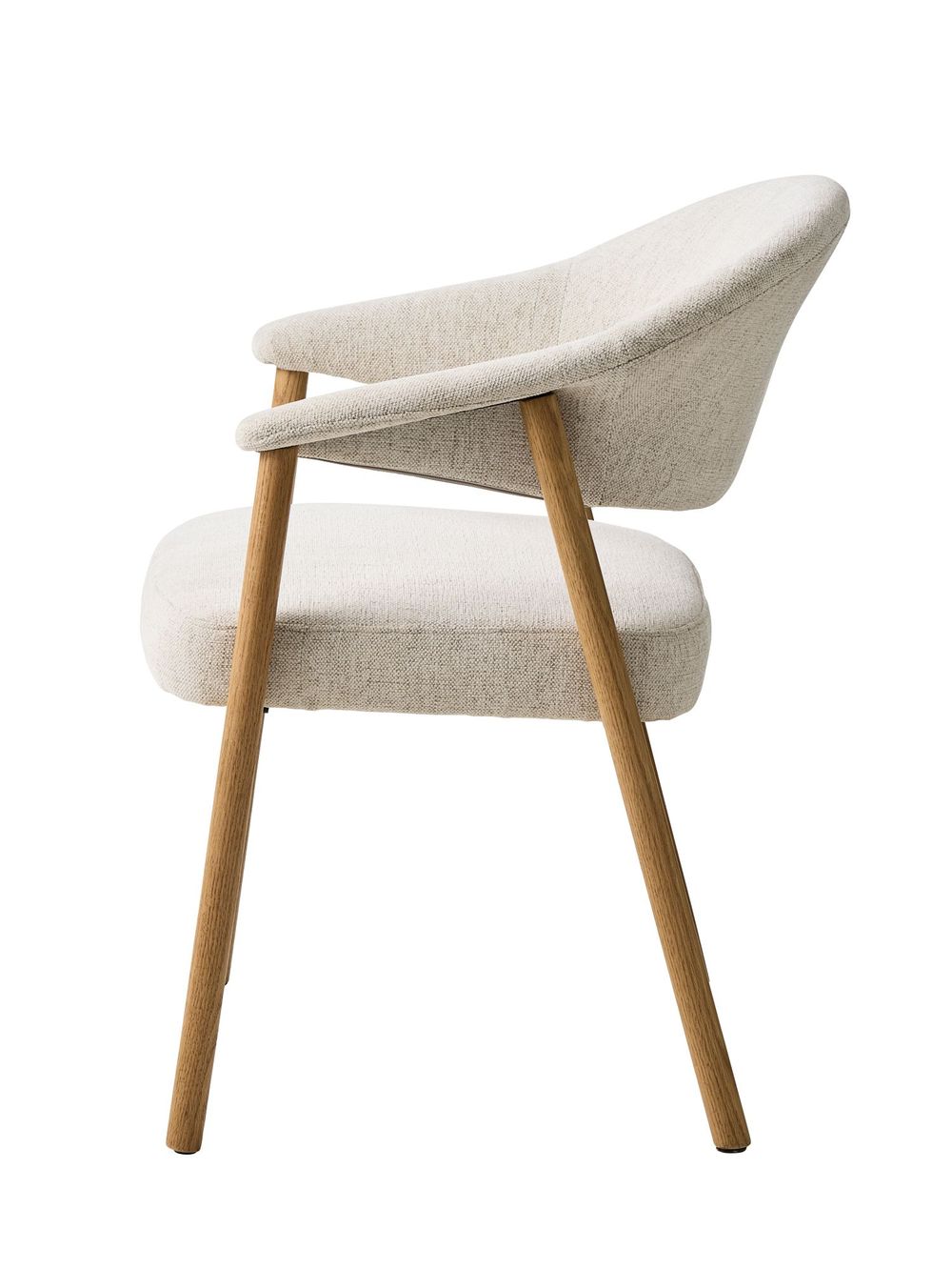 Armstoel ELK - Crème / Smoked Oak UNI-12-000002