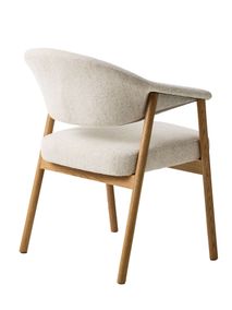 Armstoel ELK - Crème / Smoked Oak UNI-12-000002