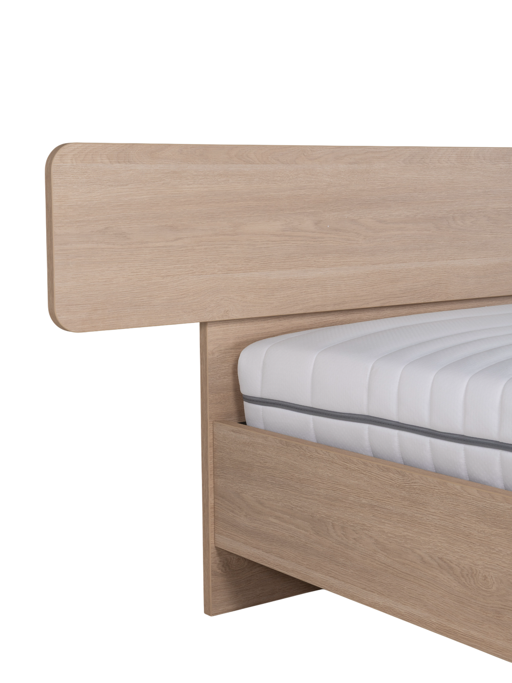 Bedkader LAGO - Brushed Sand Oak Nature MBR-85-000007