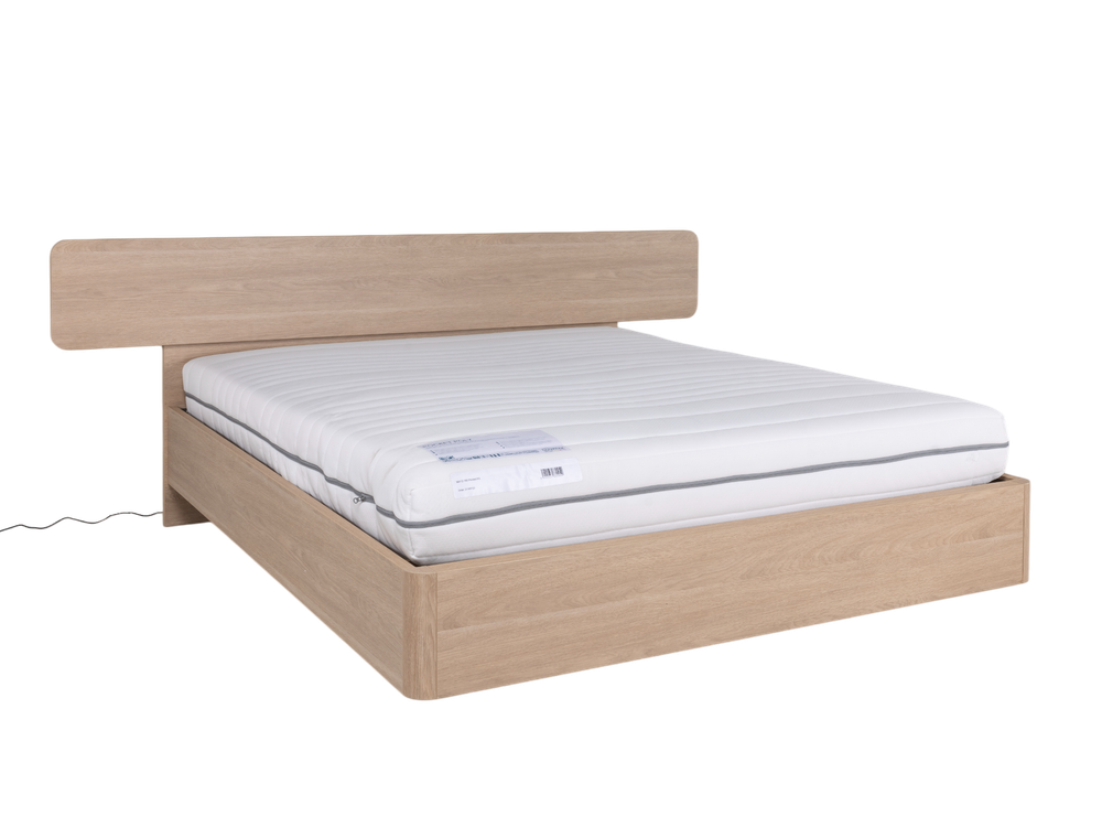 Bedkader LAGO - Brushed Sand Oak Nature MBR-85-000007