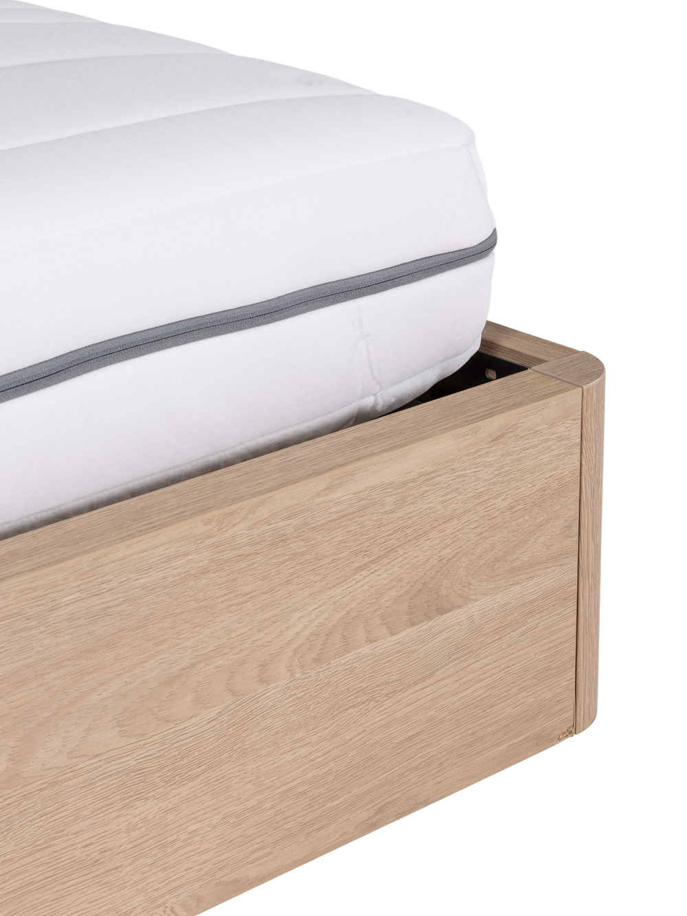 Bedkader LAGO - Brushed Sand Oak Nature MBR-85-000007