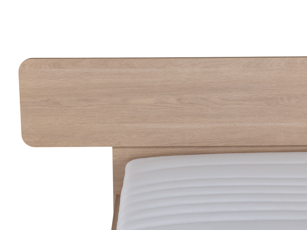 Bedkader LAGO - Brushed Sand Oak Nature MBR-85-000007