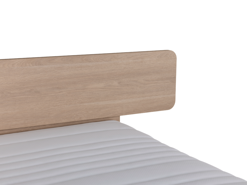 Bedkader LAGO - Brushed Sand Oak Nature MBR-85-000007
