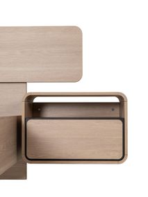 Nachttafel LAGO - Brushed Sand Oak Nature MBR-85-000009