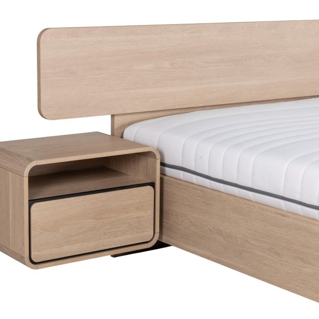 Nachttafel LAGO - Brushed Sand Oak Nature