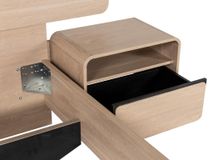 Nachttafel LAGO - Brushed Sand Oak Nature MBR-85-000009